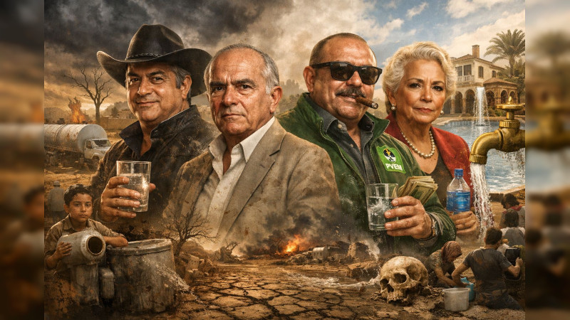 El club del agua: La nueva casta que controla el líquido de México; 31 políticos de todos los partidos acaparan millones de metros cúbicos mientras el país se enfila a la guerra por el agua