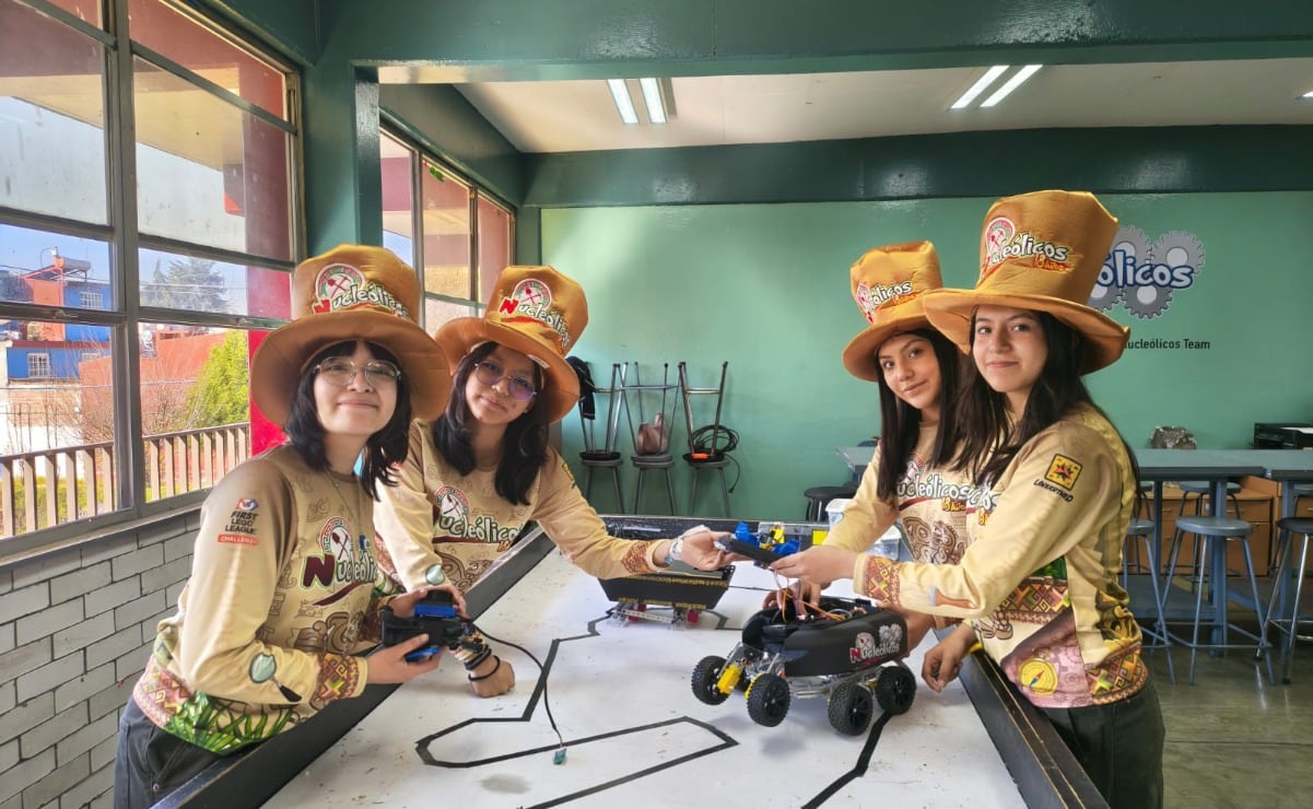 Nucleólicos: El equipo de robótica de Toluca que busca conquistar el nacional de First Lego League